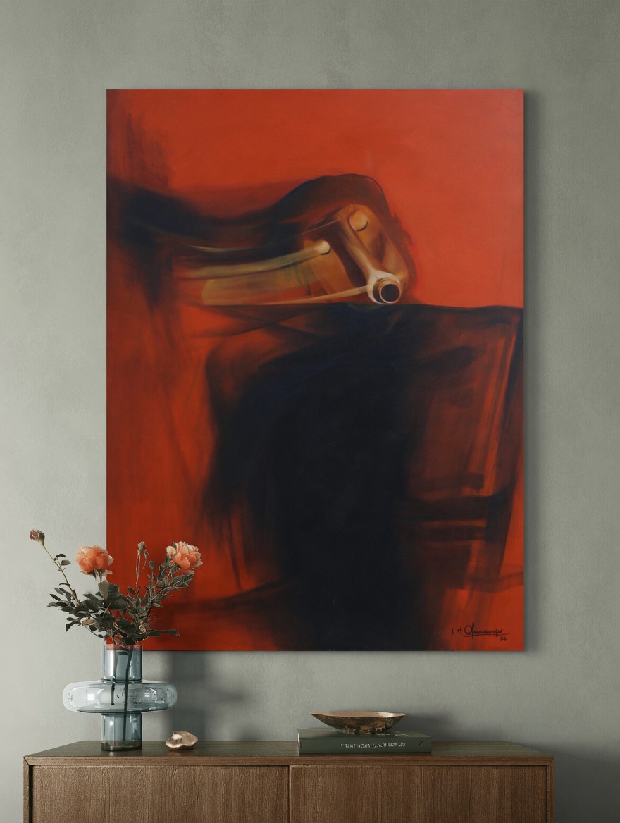 Here And Gone — contemporary painting collection by LH Olanrewaju