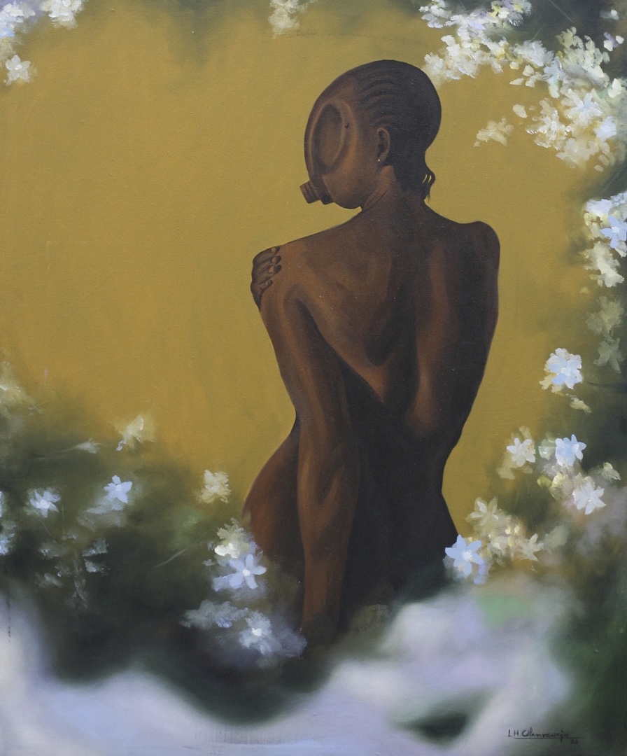 Untitled — Oil on canvas by LH Olanrewaju